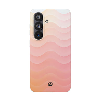Blush Horizon Waves · Lite Phone Case for Samsung · Pink