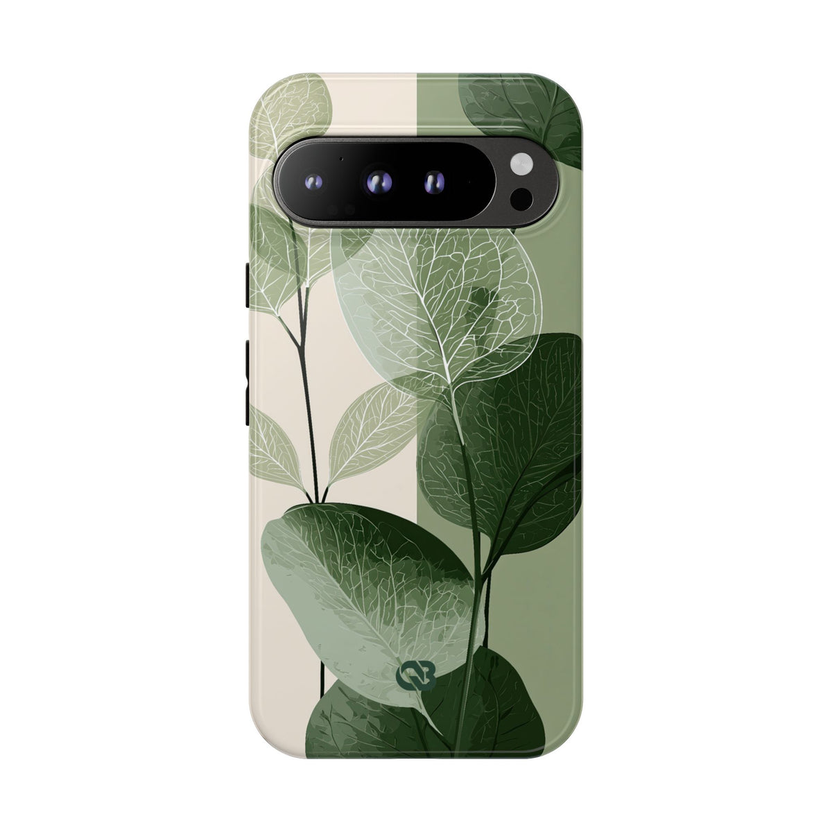 Layered Eucalyptus Study · Tough Phone Case for Pixel ·  Green
