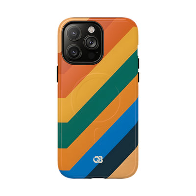 Retro Ridge Lines · Tough+ Magsafe