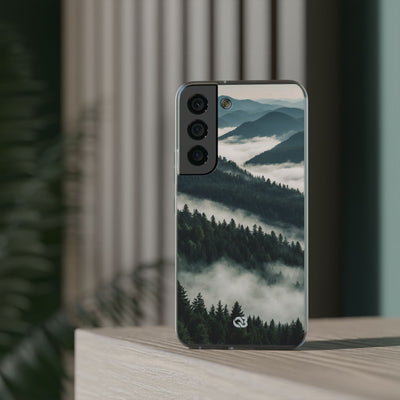 Misty Pine Peaks · Soft Phone Case for Samsung