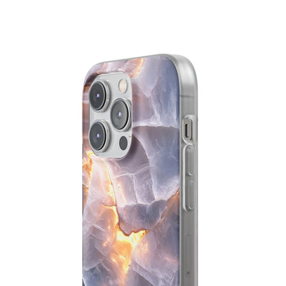 Crystal Veins iPhone 14 Pro Case - Soft