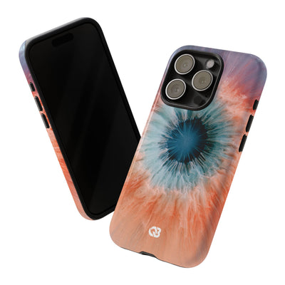 Radiant Aura Core · Tough Phone Case for iPhone · Orange