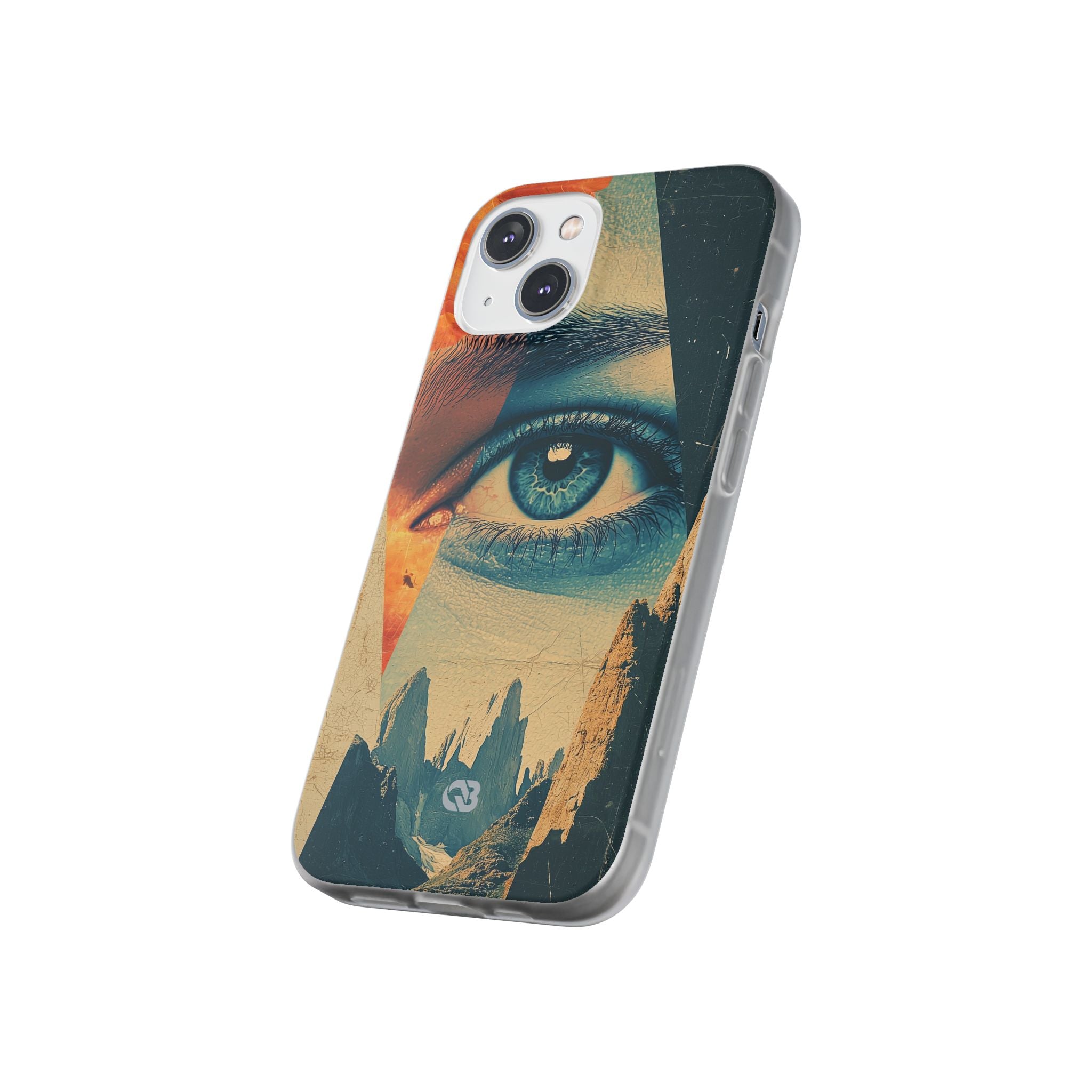 Fragmented Peak Gaze · Soft Phone Case for iPhone