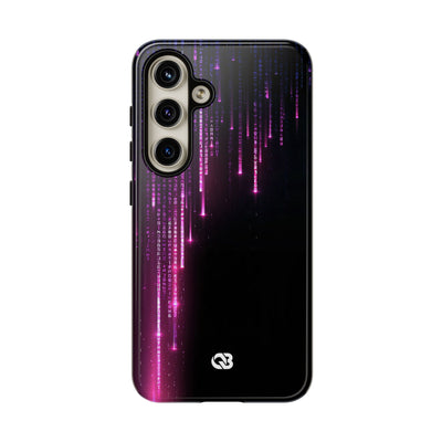 Binary Cascade · Tough Phone Case for Samsung · Black