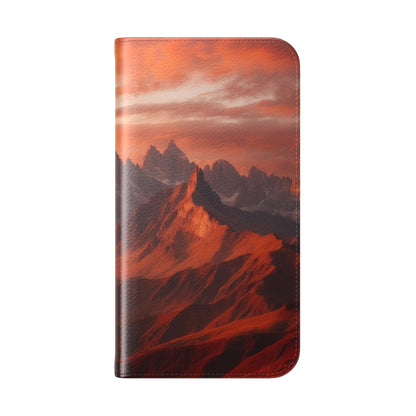 Sunset Peaks - iPhone 15 Case - Wallet