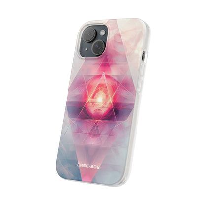 Diamond Glow iPhone 15 Skal - Mjuk