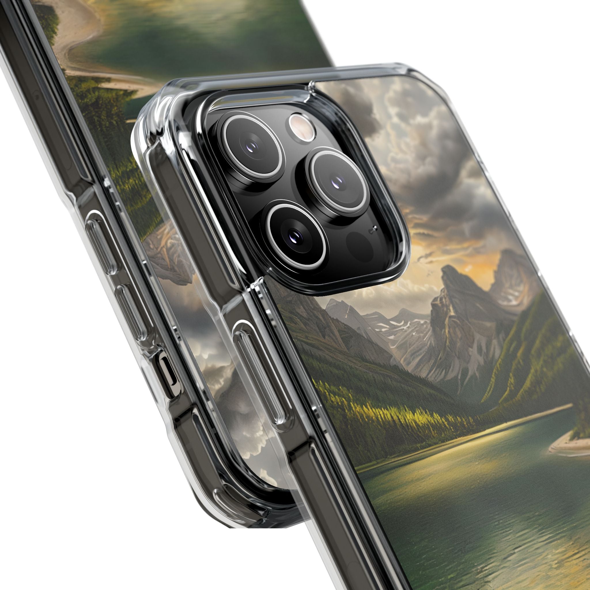 Gilded Mountain Lake · Impact Custodia per iPhone · Magsafe