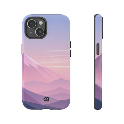 Alpine Twilight · Tough Phone Case for iPhone · Pink