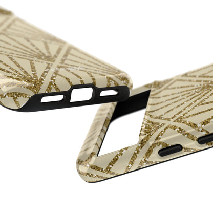 Guld Diamant Glans Google Pixel 8 Case - Tough