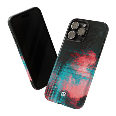 Digital Signal Drift · Tough Phone Case for iPhone · Black