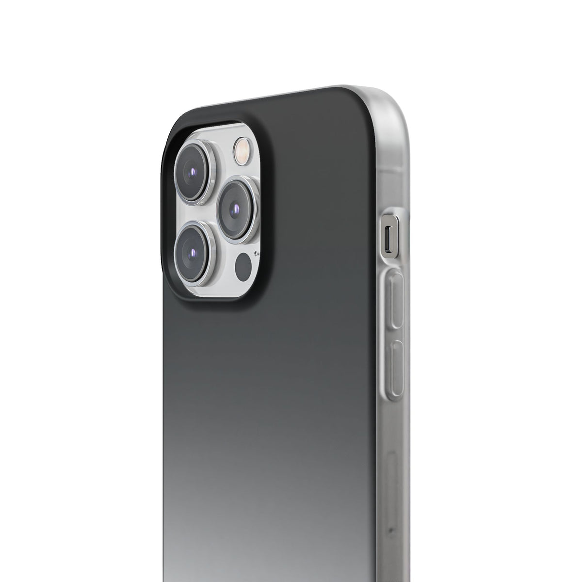 Noir Ombre Fade · Lite Phone Case for iPhone ·  Black