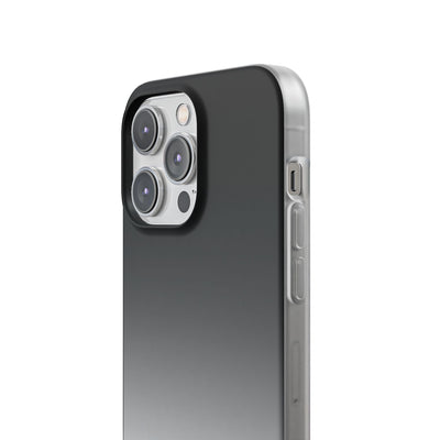 Noir Ombre Fade · Lite Phone Case for iPhone ·  Black