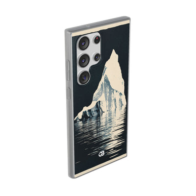 Blue Lite Phone Case for Samsung - Frozen Navy Monolith