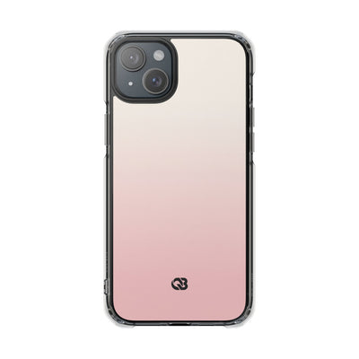 Blush Horizon · Clear Impact Magnetic Phone Case for iPhone ·  Pink