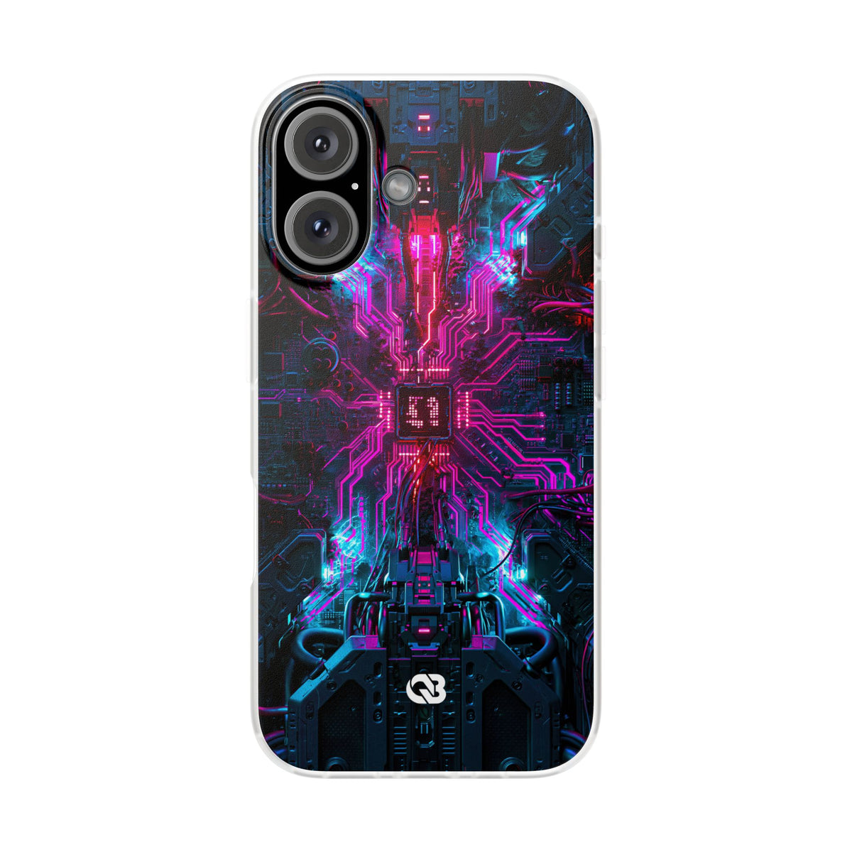 Neural Circuit Core · Lite Phone Case for iPhone ·  Black