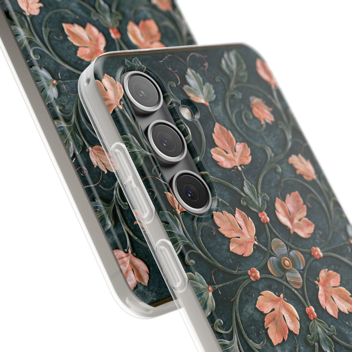 Florentine Rose Arabesque · Lite Phone Case for Samsung · Green