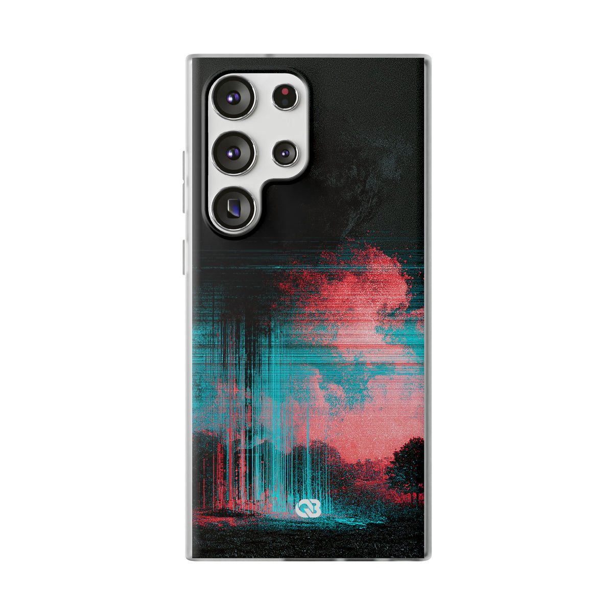 Digital Signal Drift · Lite Phone Case for Samsung · Black