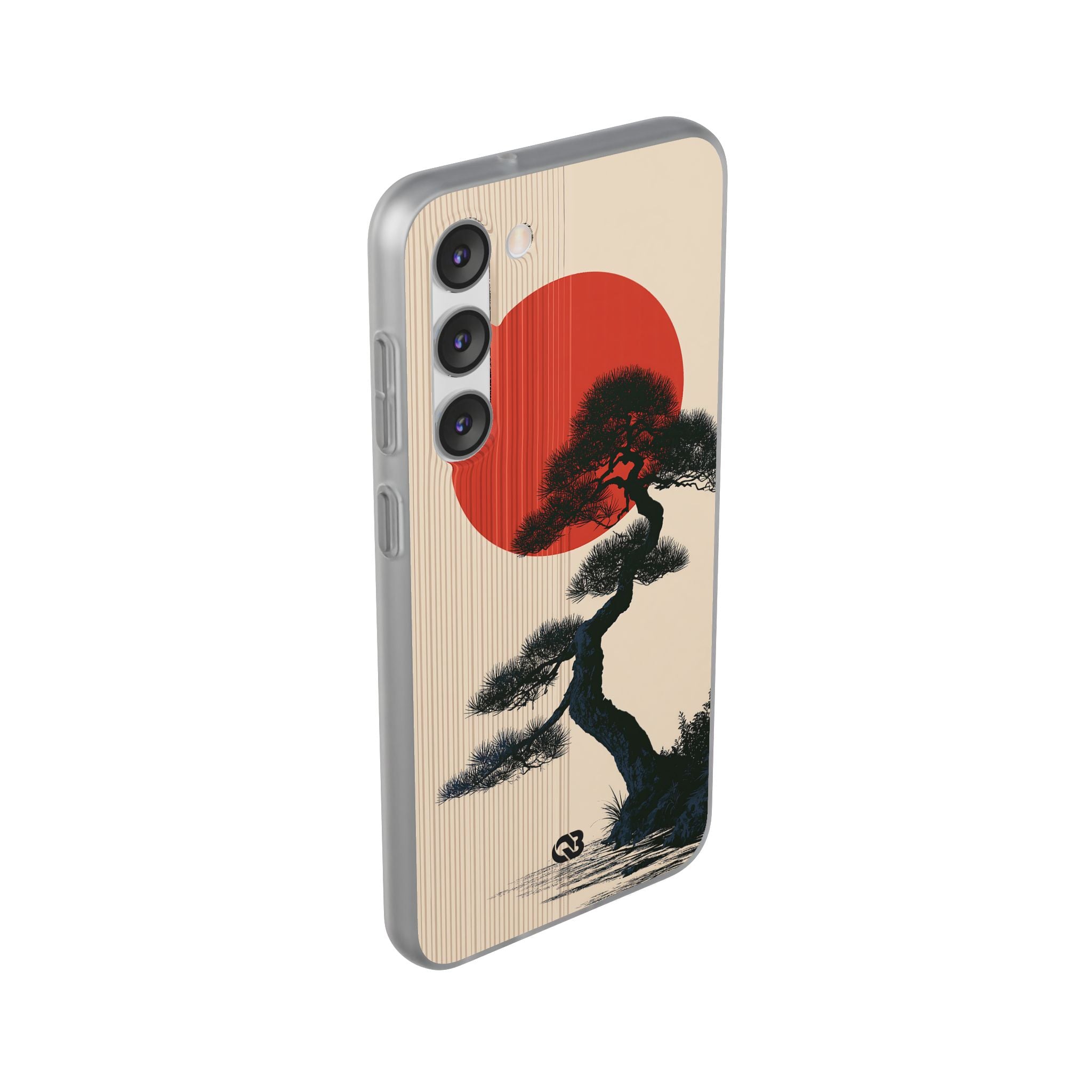 Beige Lite Phone Case for Samsung - Kyoto Crimson Pine