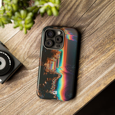 Prismatic Circuit · Tough Phone Case for iPhone · Black