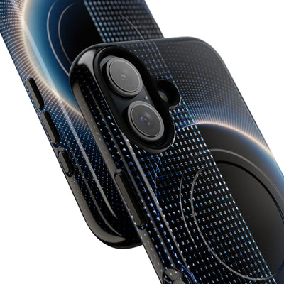 Luminous Meridian · Tough 2.0 Magnetic Phone Case for iPhone · Black