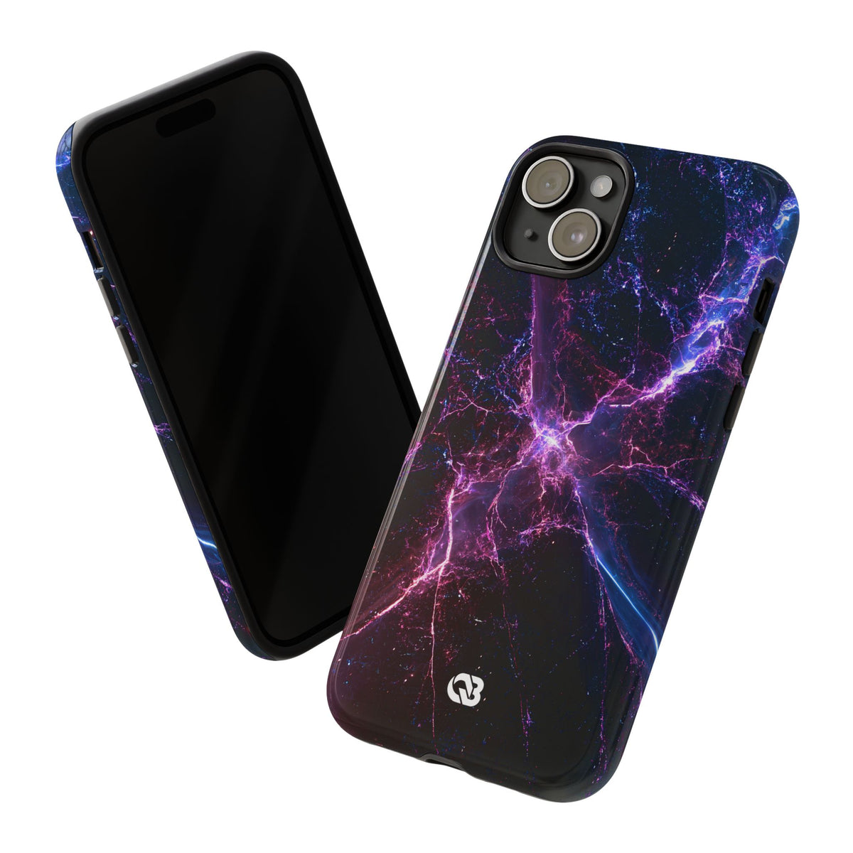 Neural Singularity · Tough Phone Case for iPhone · Black