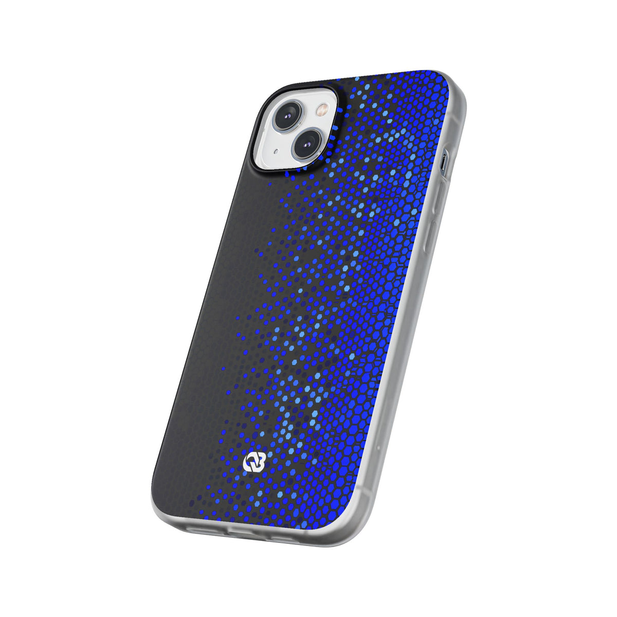 Cobalt Hex Dispersion · Lite Phone Case for iPhone ·  Blue