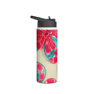 Lucite Jelly Bloom · Insulated Water Bottle · Pink