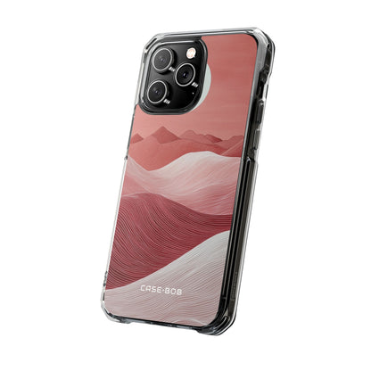 White Orb Dunes iPhone 14 Pro Max Case - Impact