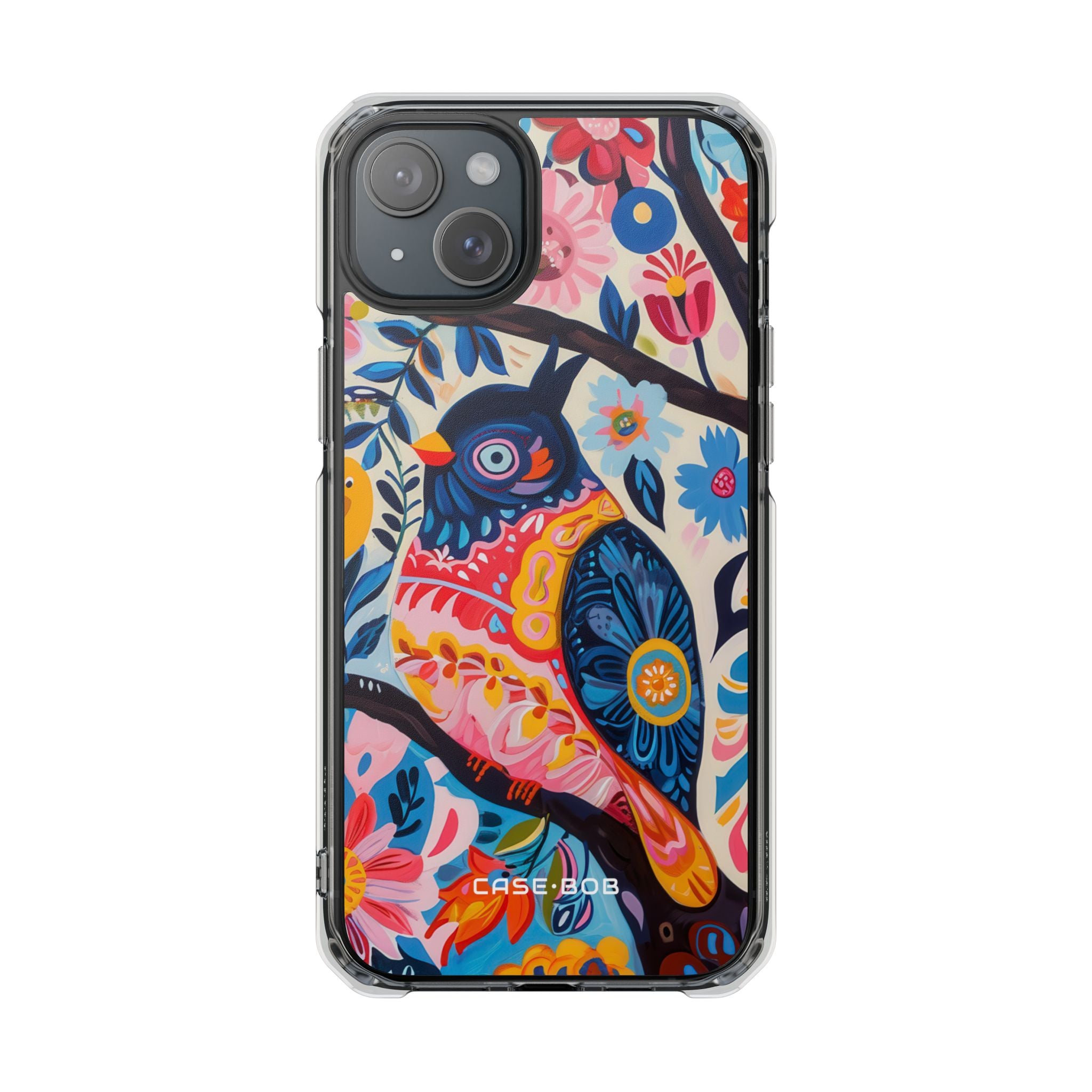 Owl Bloom iPhone 15 Plus Case - Impact