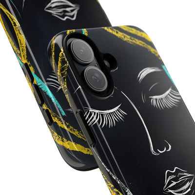 Obsidian Chalk Portrait · Tough