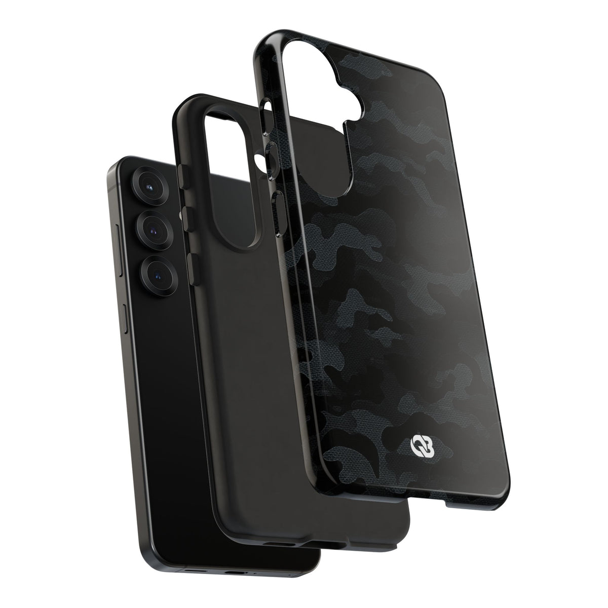 Blackout Urban Camo · Tough Phone Case for Samsung · Black