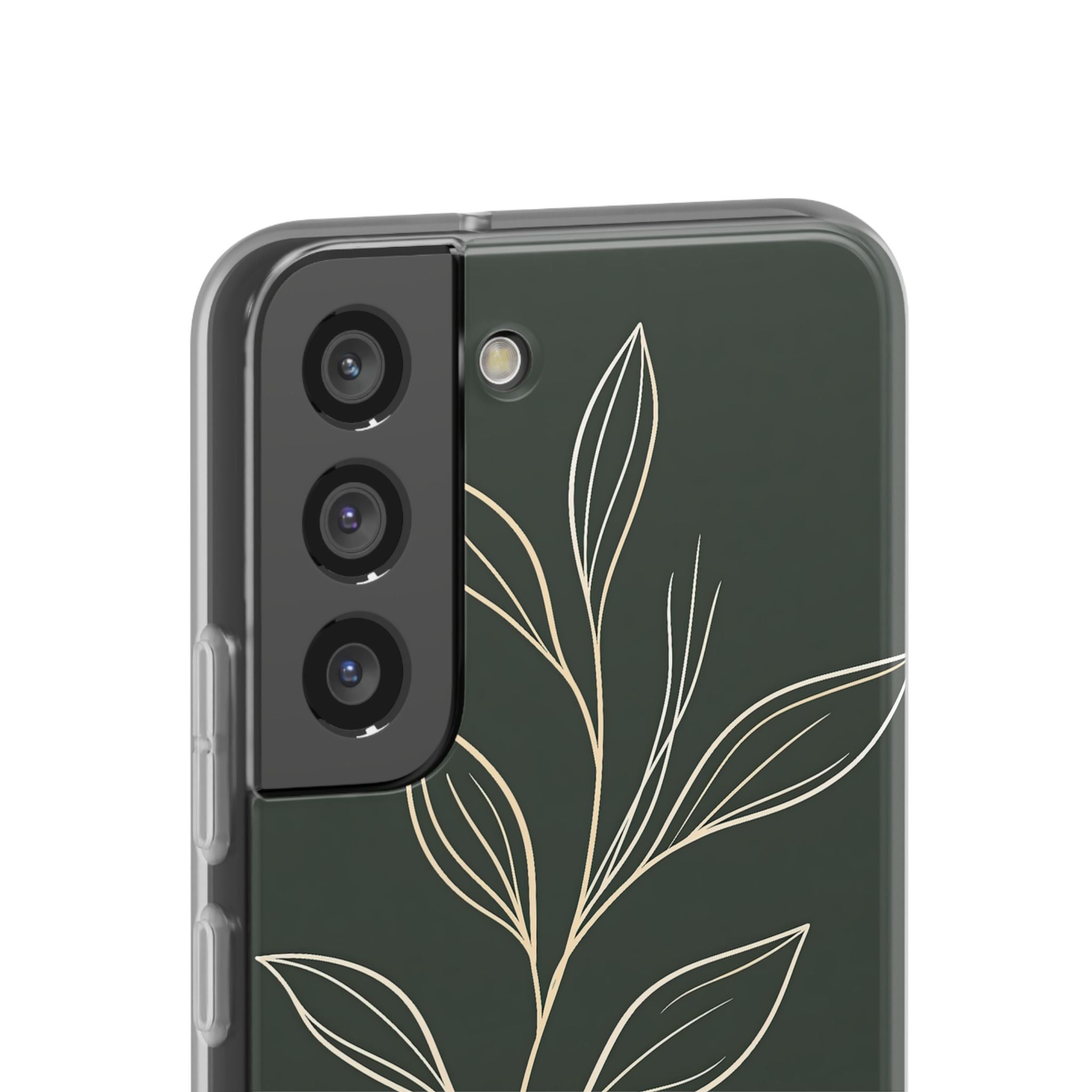 Green Lite Phone Case for Samsung - Deep Moss Willow