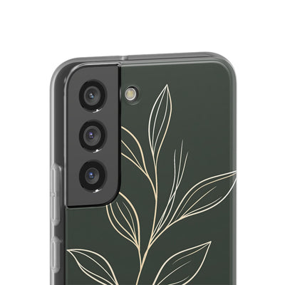 Green Lite Phone Case for Samsung - Deep Moss Willow