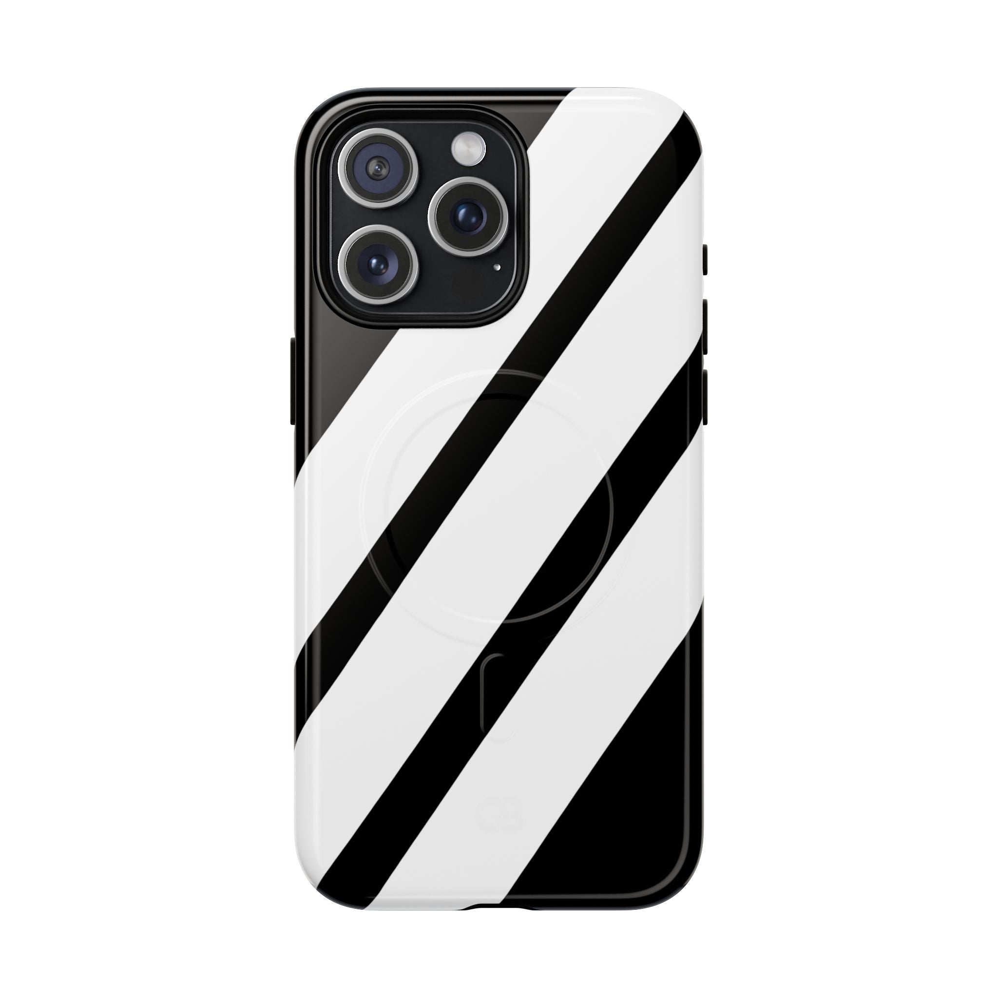 Obsidian White Bars · Tough+ Phone Case for iPhone · Magsafe