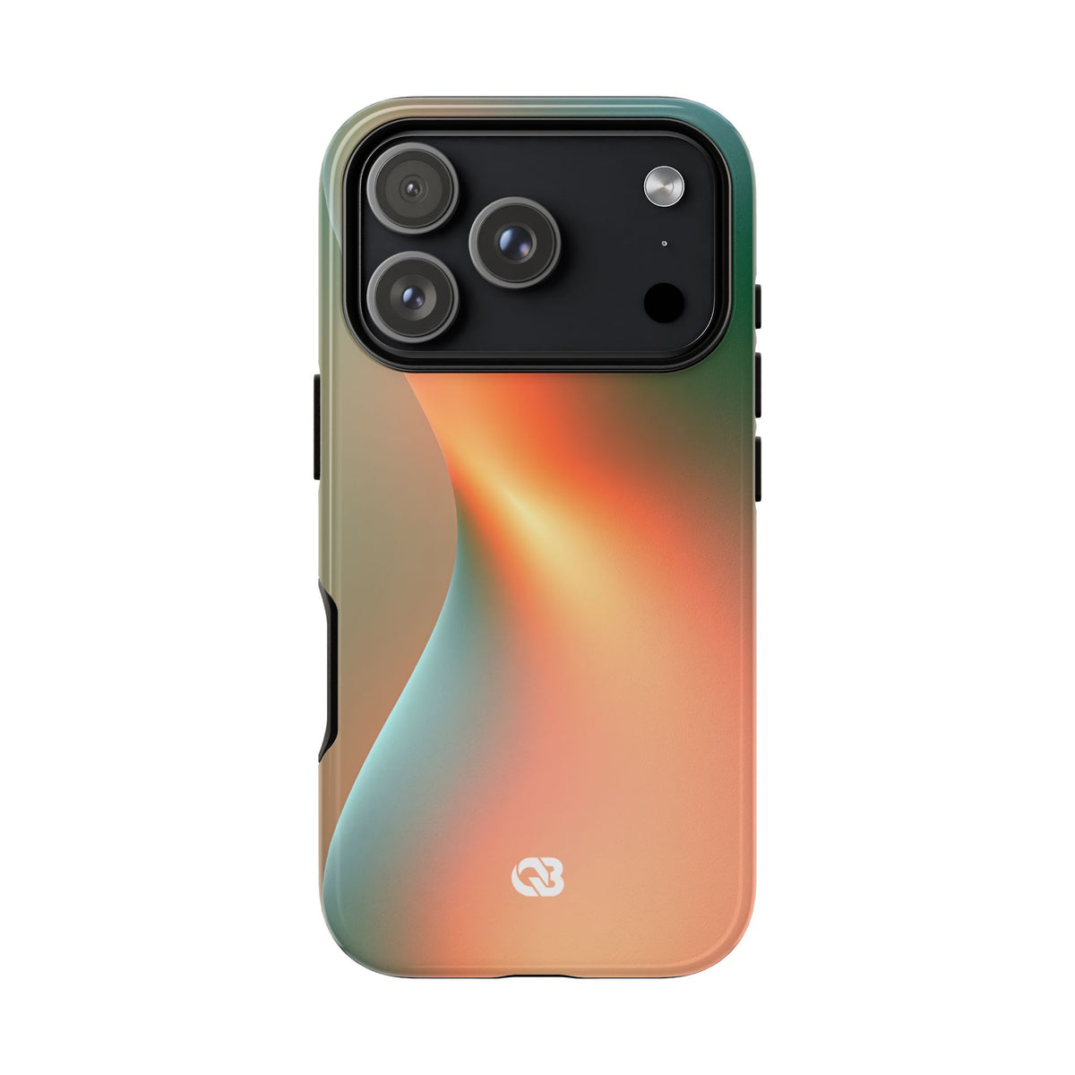 Radiant Contour · Tough Phone Case for iPhone · Orange