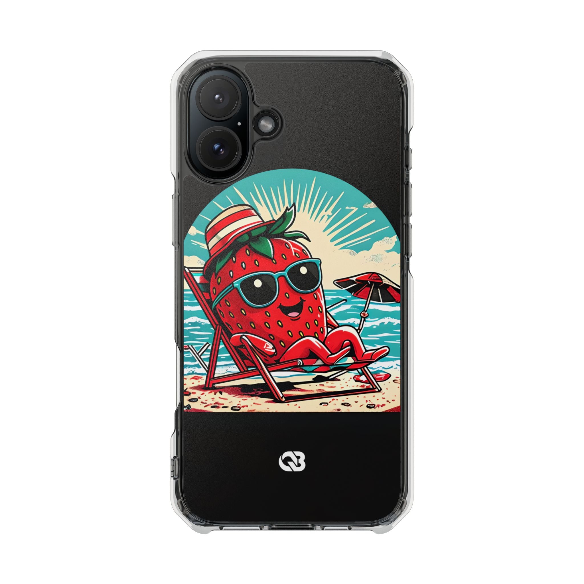 Ρετρό Παραλιακό Μούρο · Impact Θήκη για iPhone · Magsafe