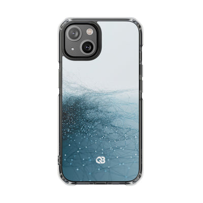 Teal Impact MagSafe Phone Case for iPhone - Arctic Pulse Mesh