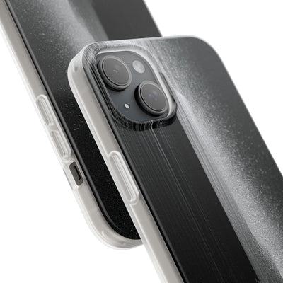 Black Lite Phone Case for iPhone - Brutalist Pixel Monolith