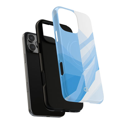 Blue Tough 2.0 Magsafe Phone Case for iPhone - Arctic Glacial Ridge