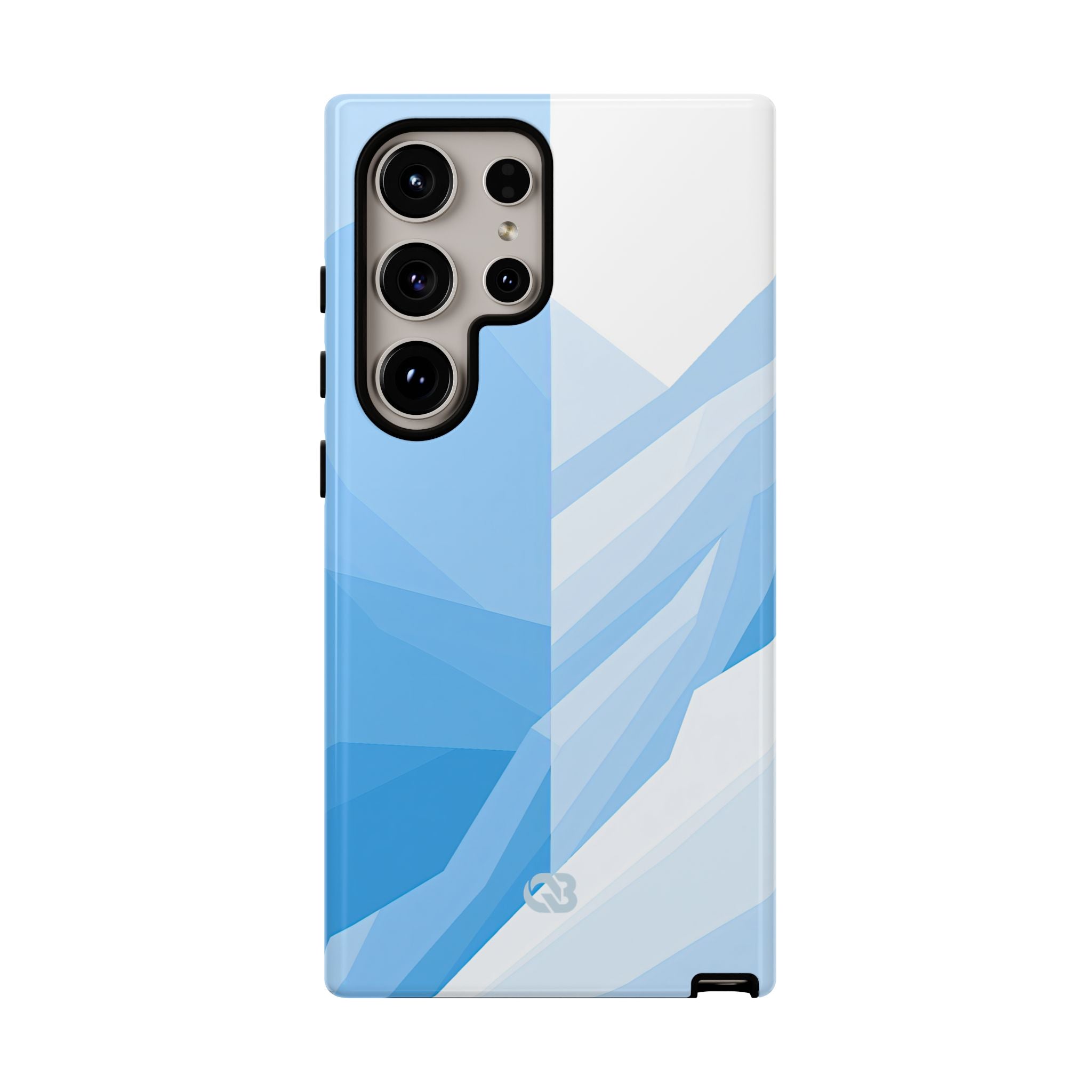 Blue Tough Phone Case for Samsung - Arctic Glacial Ridge