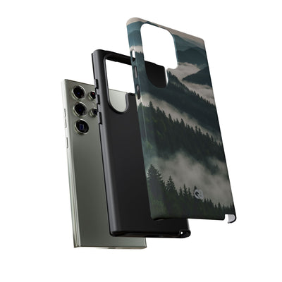 Misty Pine Peaks · Tough Phone Case for Samsung