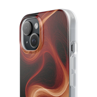 Solar Ember Flow · Lite Phone Case for iPhone ·  Orange