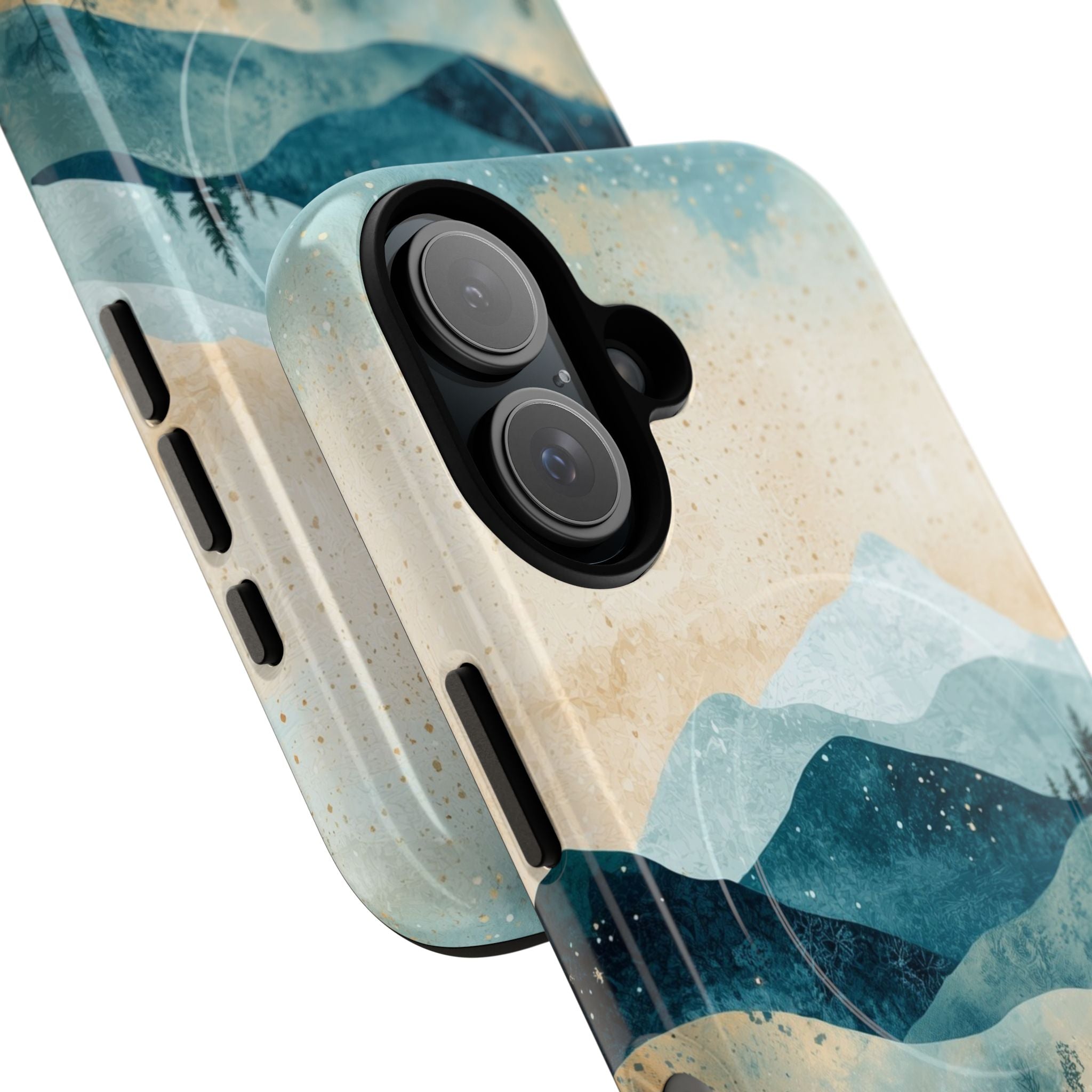 Moonlit Mountains iPhone 16 Case - Tough+