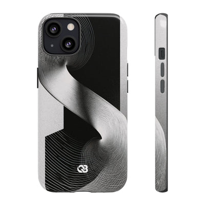 Orbital Helix · Tough Phone Case for iPhone · Black
