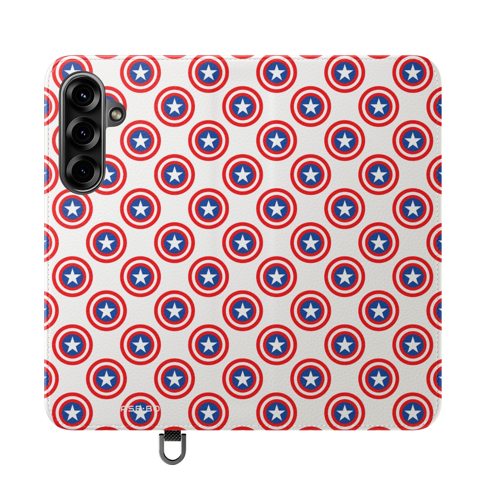Star Shield Pattern - Samsung S25+ Case - Wallet