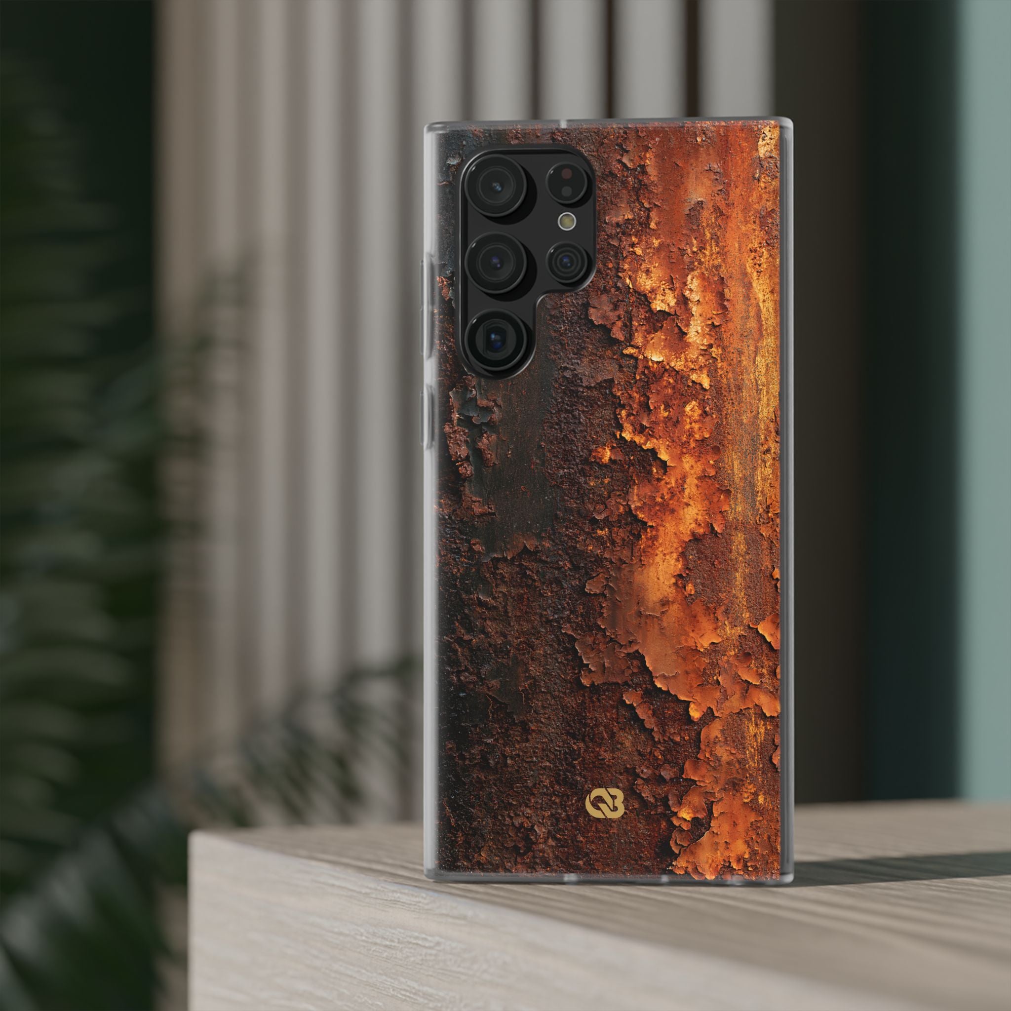 Orange Lite Phone Case for Samsung - Oxidized Iron Crust