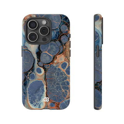 Astral Orb Resonance · Tough Phone Case for iPhone · Blue