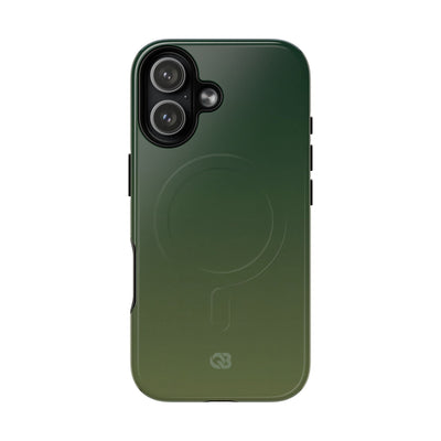 Green Tough 2.0 Magsafe Phone Case for iPhone - Shadow Moss Grain