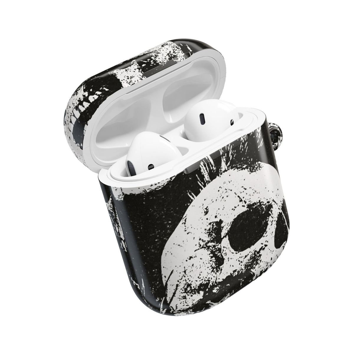 Punk Skull Riot · Hard Case for AirPods & AirPods Pro · Black