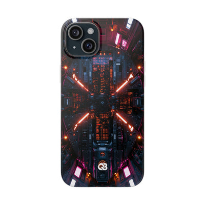 Cybernetic Reactor Core · Lite Phone Case for iPhone ·  Black
